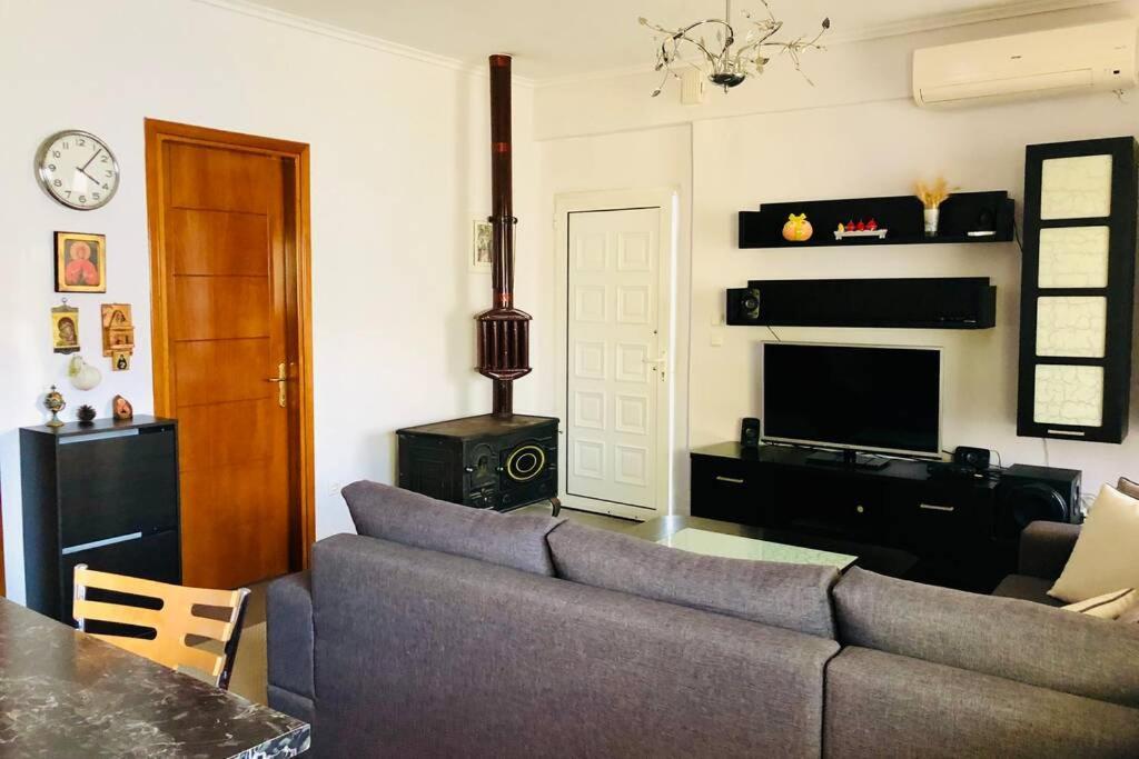 Family Apartment In Greece Каландра Екстер'єр фото